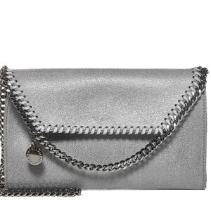 Stella McCartney Falabella Mini Metallic Crossbody Bag